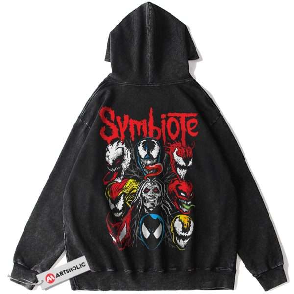 Venom Hoodie, Symbiotes Hoodie, Marvel Comics Hoodie, Vintage Hoodie