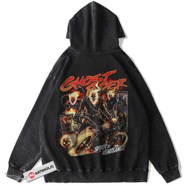 Ghost Rider Hoodie, Marvel Comics Hoodie, Vintage Hoodie