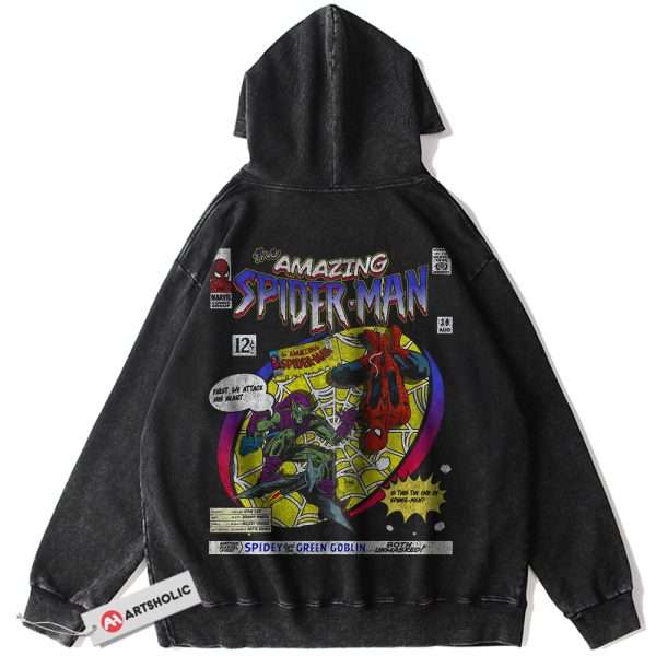 Spider-Man Hoodie, Marvel Comics Hoodie, Vintage Hoodie