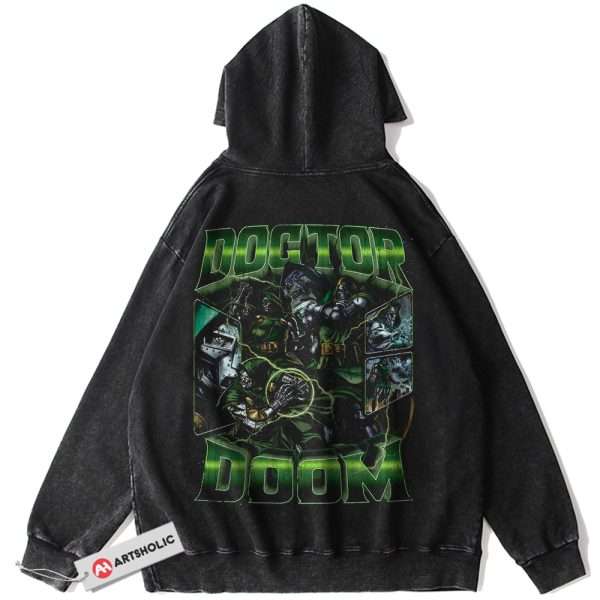 Doctor Doom Hoodie, Marvel Comics Hoodie, Vintage Hoodie