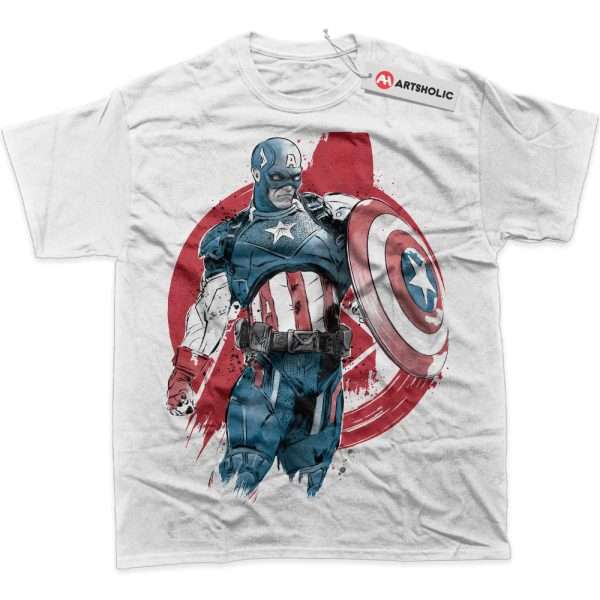 Captain America Shirt, Marvel Comics Shirt, Graphic T-Shirt