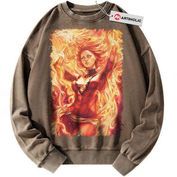 Jean Grey sweatshirt, X-Men sweatshirt, Marvel Comics sweatshirt, Vintage Sweater
