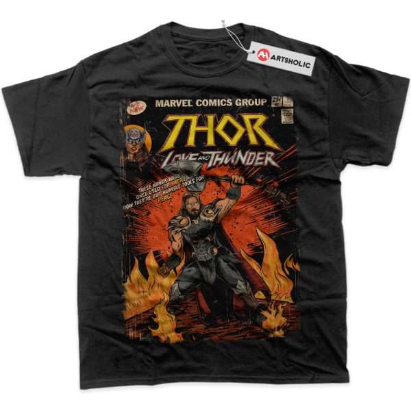 Thor Shirt, Marvel Comics Shirt, Graphic T-Shirt