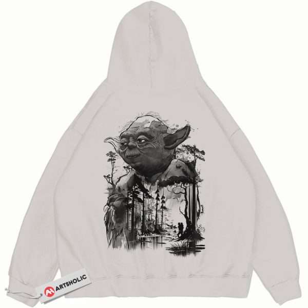 Yoda Hoodie, Star Wars Hoodie, Movie Hoodie, Vintage Hoodie