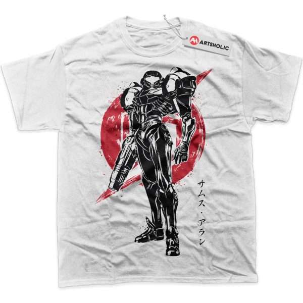 Samus Aran Shirt, Metroid Shirt, Game Shirt, Graphic Tee