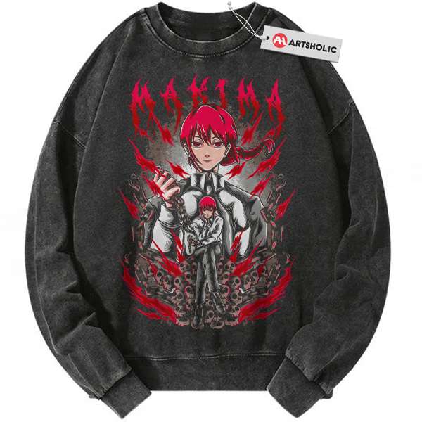 Power Sweatshirt, Chainsaw Man Sweatshirt, Anime Sweatshirt, Vintage Sweater