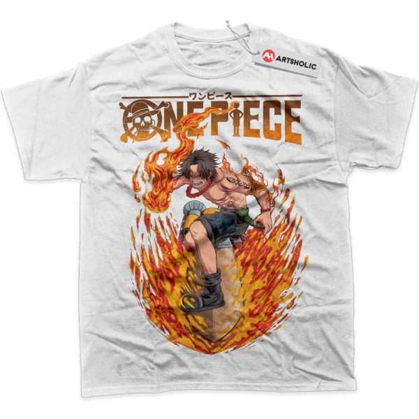 Portgas D Ace Shirt, One Piece Shirt, Anime Shirt, Graphic Tee