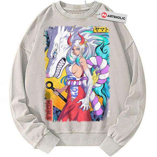 Yamato Sweatshirt, One Piece Sweatshirt, Anime Sweatshirt, Vintage Tee