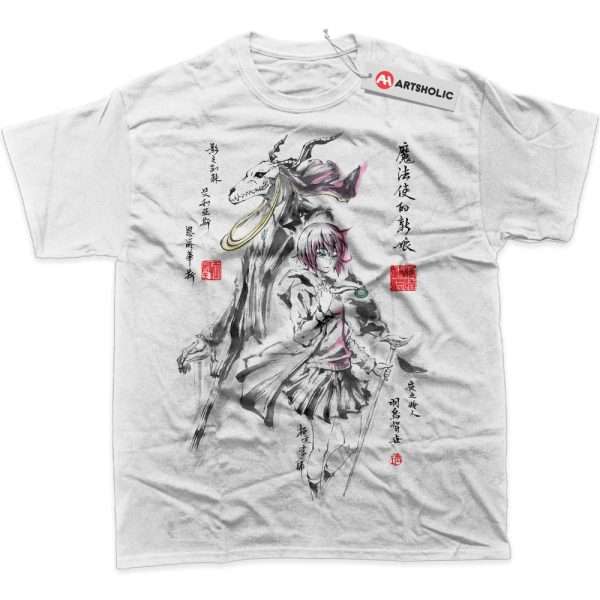 Elias Ainsworth Shirt, Hatori Chise Shirt, The Ancient Magus' Bride Shirt, Anime Shirt, Graphic Tee