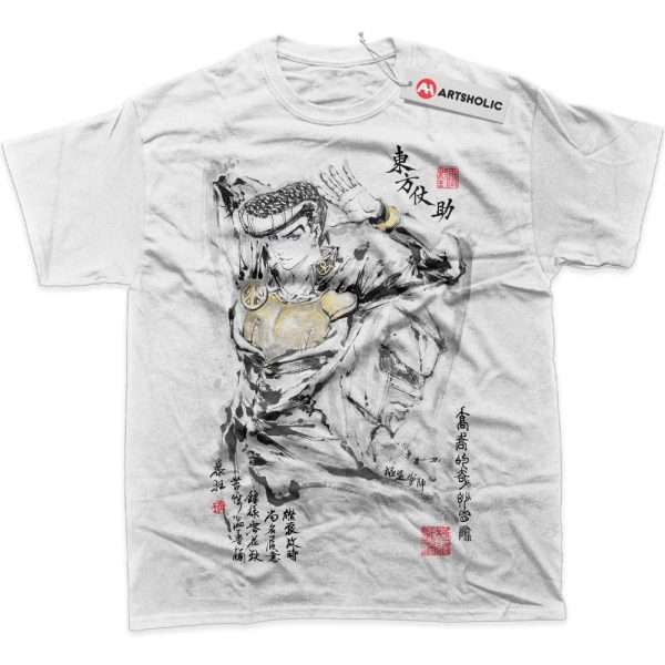 Josuke Higashikata Shirt, JoJo's Bizarre Adventure Shirt, Anime Shirt, Graphic Tee