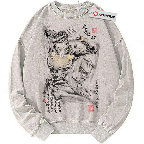 Josuke Higashikata Sweatshirt, JoJo's Bizarre Adventure Sweatshirt, Anim Sweatshirt, Vintage Sweater