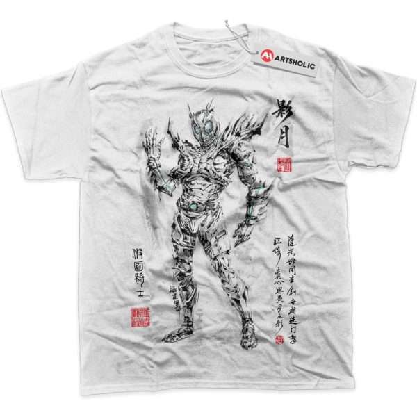 Shadow Moon Shirt, Kamen Rider Shirt, Anime Shirt, Graphic Tee