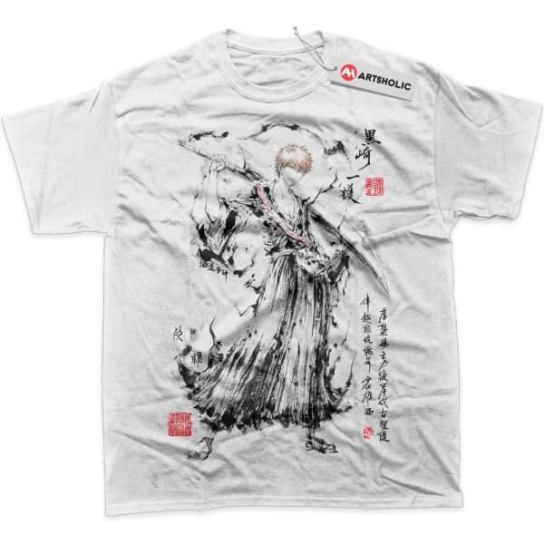 Ichigo Kurosaki Shirt, Bleach Shirt, Anime Shirt, Graphic T-Shirt