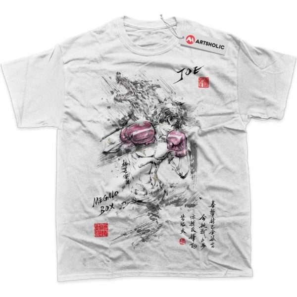 Gearless Joe Shirt, Megalo Box Shirt, Anime Shirt, Graphic T-Shirt