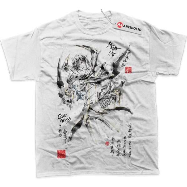 Lelouch Lamperouge Shirt, Code Geass Shirt, Anime Shirt, Graphic T-Shirt