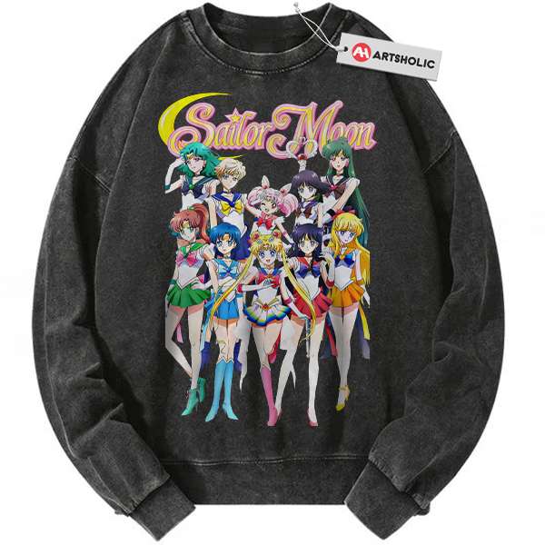 Sailor Moon Sweatshirt, Anime Sweatshirt, Vintage -Shirt