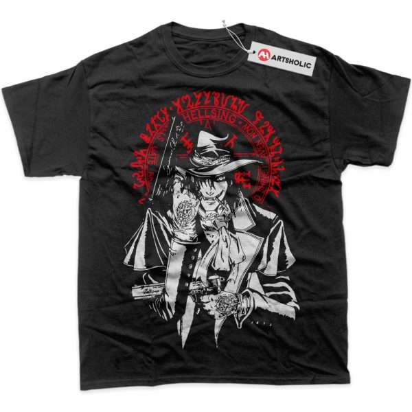 Alucard Shirt, Hellsing Shirt, Anime Shirt, Graphic Tee