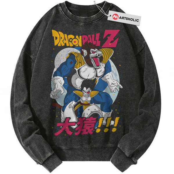 Vegeta Sweatshirt, Dragon Ball Sweatshirt, DBZ Sweatshirt, Anime Sweatshirt, Vintage Sweater