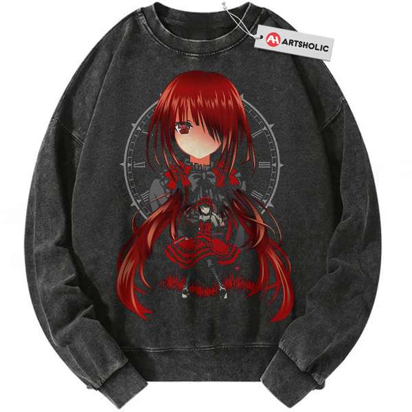 Kurumi Tokisaki Sweatshirt, Date A Live Sweatshirt, Anime Sweatshirt, Vintage Sweater