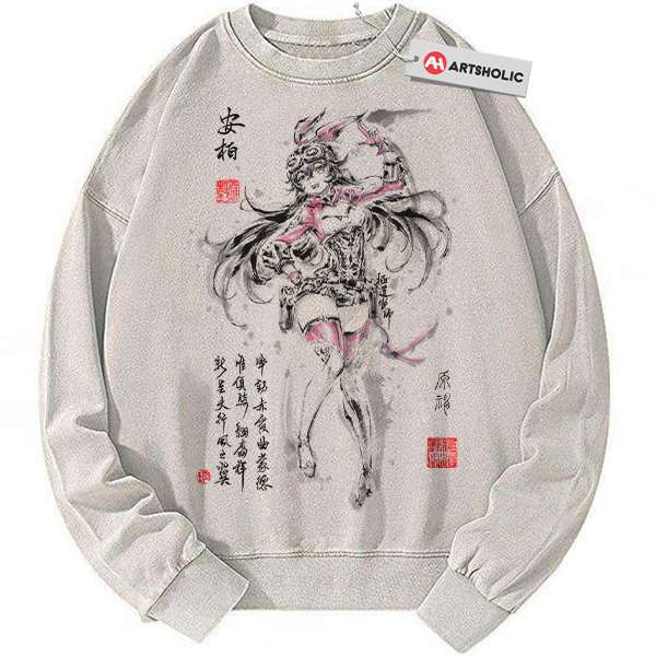 Amber Sweatshirt, Genshin Impact Sweatshirt, Game Sweatshirt, Vintage Sweatshirt