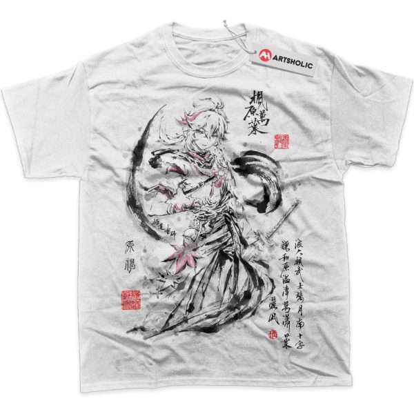Kaedehara Kazuha Shirt, Genshin Impact Shirt, Game Shirt, Graphic Tee