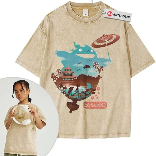 My Neighbor Totoro Shirt For Kids, Studio Ghibli Shirt For Kids, Anime Shirt For Kids, Vintage Tee For Kids