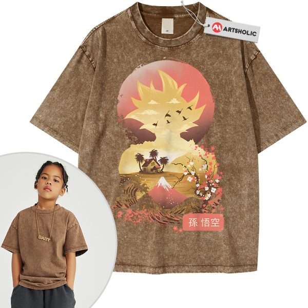 Son Goku Shirt For Kids, Dragon Ball Z Shirt For Kids, DBZ Shirt For Kids, Anime Shirt For Kids, Vintage Tee For Kids