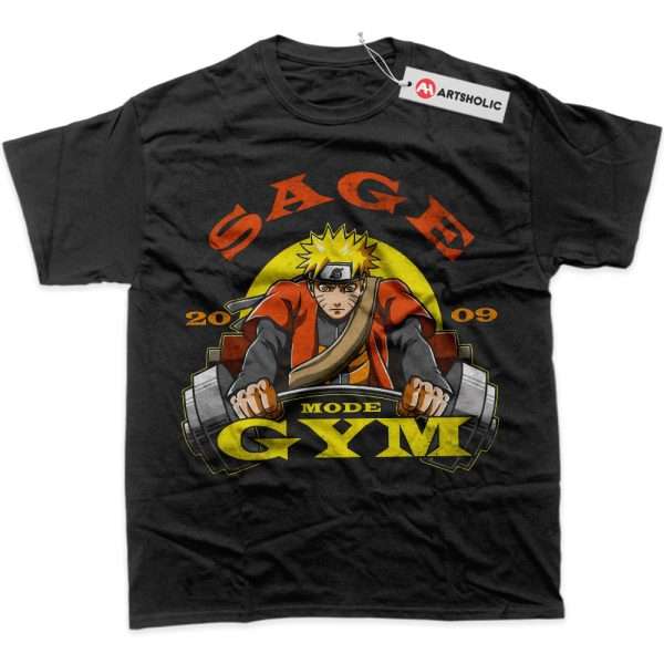 Gym Naruto Shirt, Anime Shirt, Graphic T-Shirt