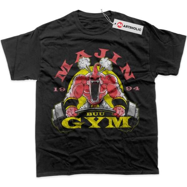 Gym Majin Buu Shirt, Dragon Ball Shirt, DBZ Shirt, Anime Shirt, Graphic Tee