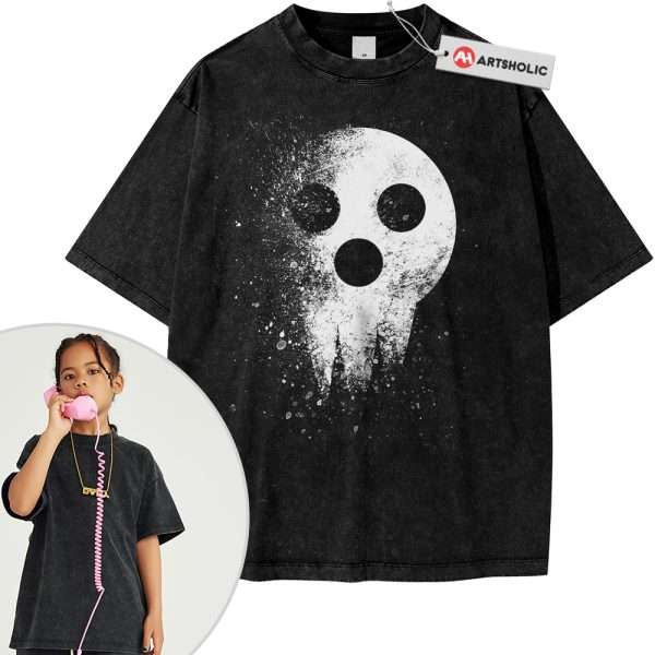 Soul Eater Tee For Kids, Anime Tee For Kids, Vintage T-Tee For Kids