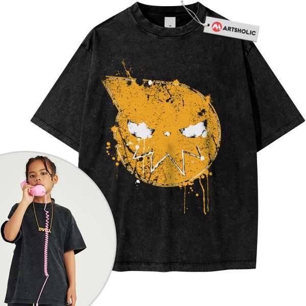 Soul Eater Tee For Kids, Anime Tee For Kids, Vintage Tee For Kids