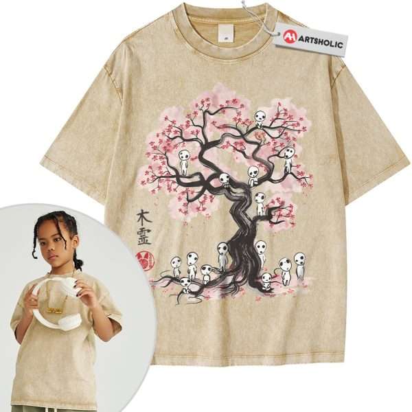 Princess Mononoke Shirt For Kids, Studio Ghibli Shirt For Kids, Anime Shirt For Kids, Vintage Tee For Kids