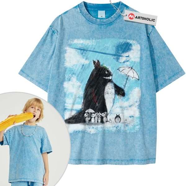 My Neighbor Totoro Shirt For Kids, Studio Ghibli Shirt For Kids, Anime Shirt For Kids, Vintage T-Shirt For Kids