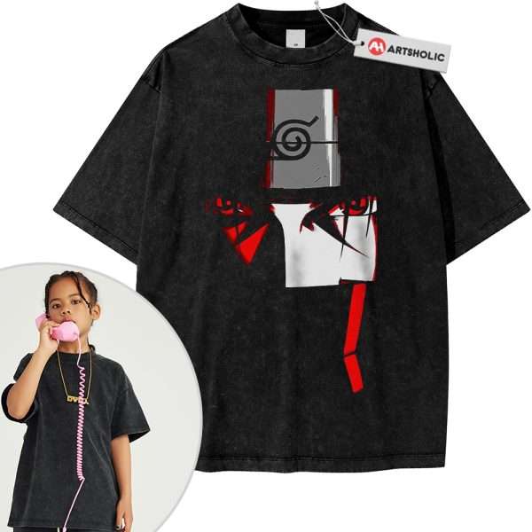Itachi Uchiha Tee For Kids, Akatsuki Tee For Kids, Naruto Tee For Kids, Anime Tee For Kids, Vintage Tee For Kids