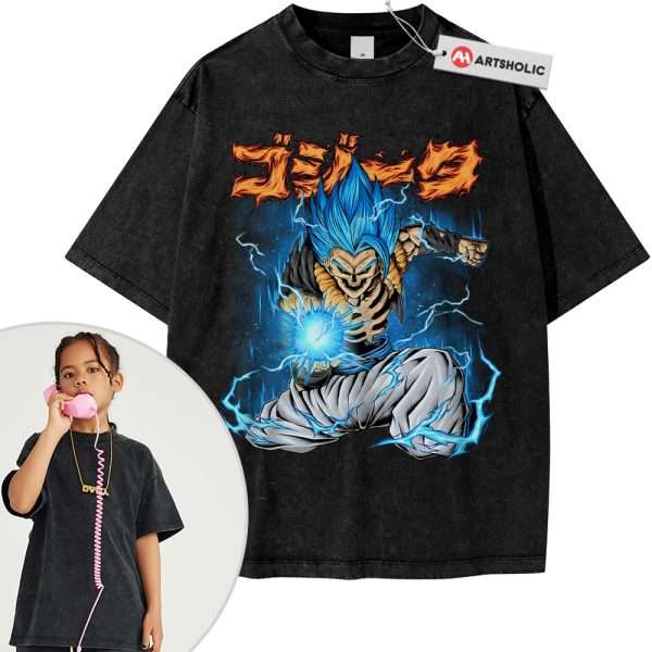 Gogeta Tee For Kids, Dragon Ball Z Tee For Kids, DBZ Tee For Kids, Anime Tee For Kids, Vintage Tee For Kids