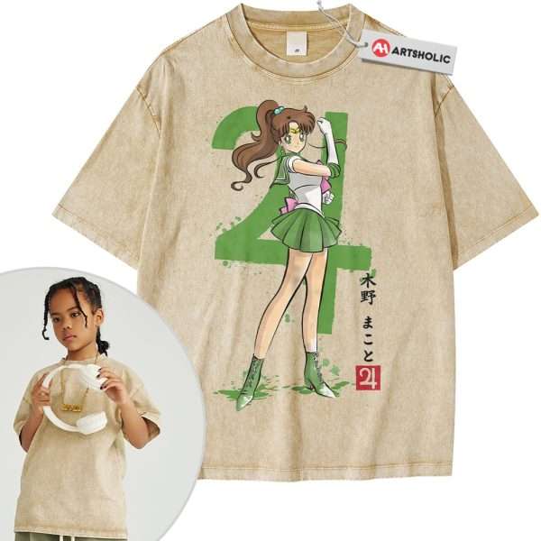 Sailor Jupiter Shirt For Kids, Sailor Moon Shirt For Kids, Anime Shirt For Kids, Vintage Tee For Kids