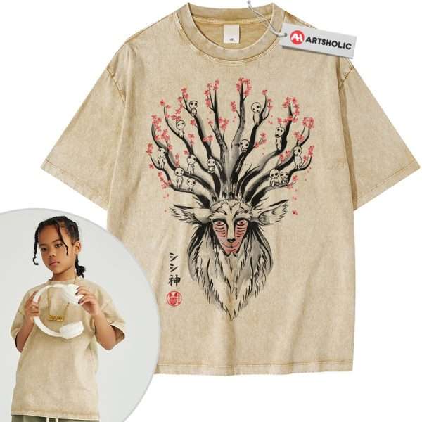 Princess Mononoke Shirt For Kids, Studio Ghibli Shirt For Kids, Anime Shirt For Kids, Vintage Tee For Kids