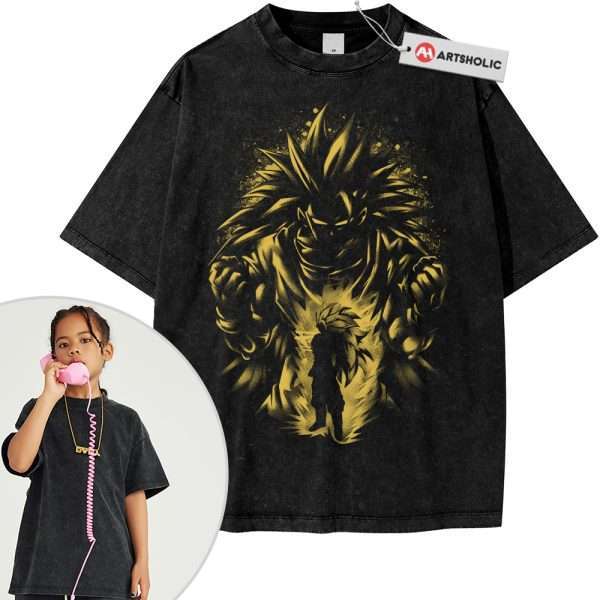 Son Goku Shirt For Kids, Dragon Ball Shirt For Kids, DBZ Shirt For Kids, Anime Shirt For Kids, Vintage Tee For Kids