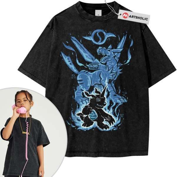 Gabumon Shirt For Kids, Digimon Adventure Shirt For Kids, Anime Shirt For Kids, Vintage Tee For Kids