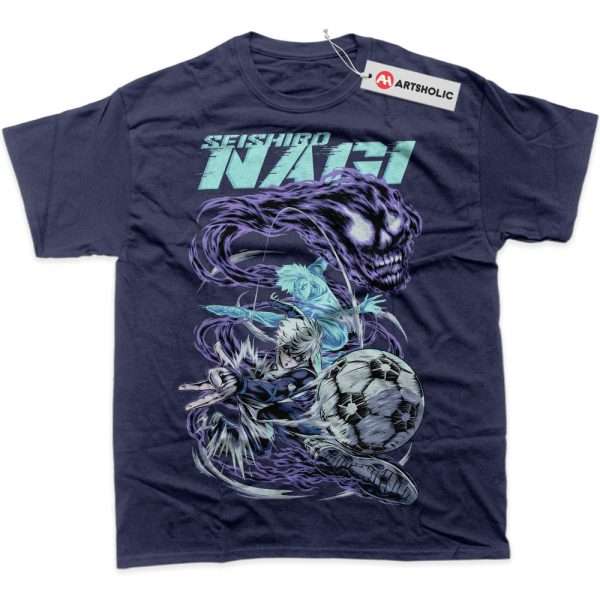 Seishiro Nagi Shirt, Blue Lock Shirt, Anime Shirt, Graphic Tee