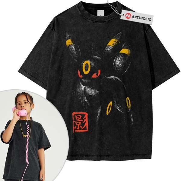 Umbreon Shirt For Kids, Pokemon Shirt For Kids, Anime Shirt For Kids, Vintage Tee For Kids