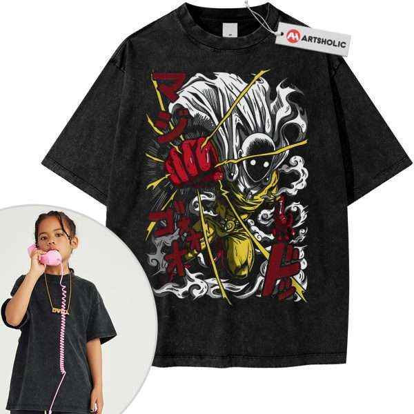 Saitama Shirt For Kids, One Punch Man Shirt For Kids, Anime Shirt For Kids, Vintage T-Shirt For Kids