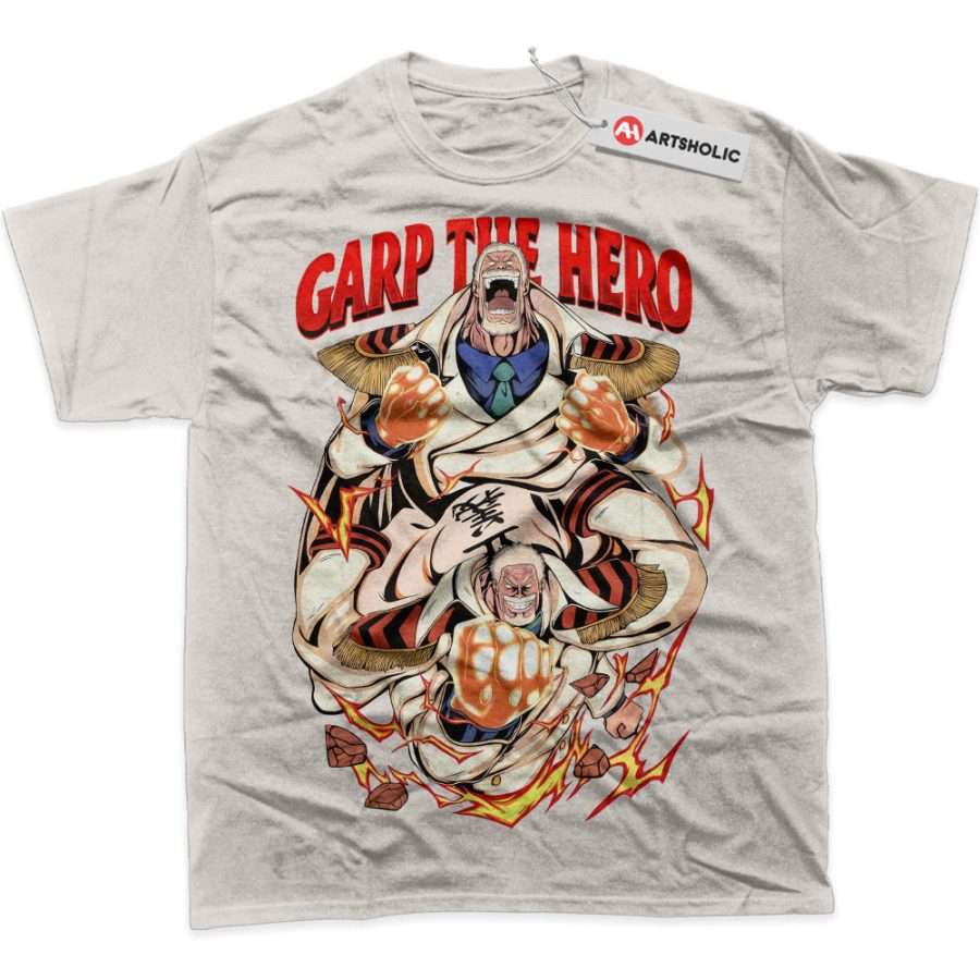 Monkey D Garp Shirt, One Piece Shirt, Anime Shirt, Graphic T-Shirt