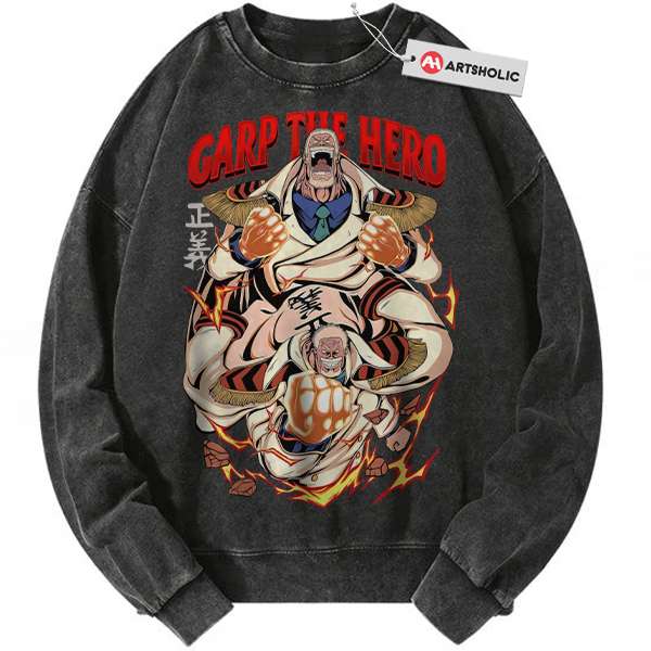 Monkey D Garp Sweatshirt, One Piece Sweatshirt, Anime Sweatshirt, Vintage Sweatshirt