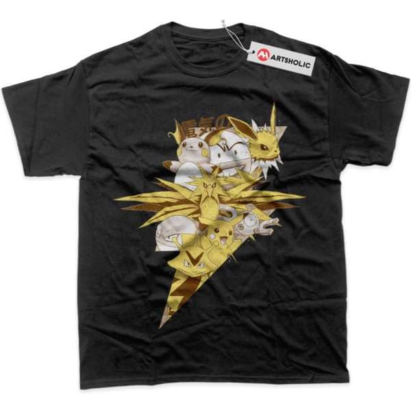 Electric Class Pokemon Shirt, Anime Shirt, Graphic T-Shirt