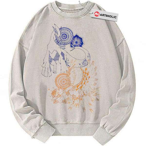 Lugia vs Ho-oh Sweatshirt, Pokemon Sweatshirt, Anime Sweatshirt, Vintage Sweatshirt
