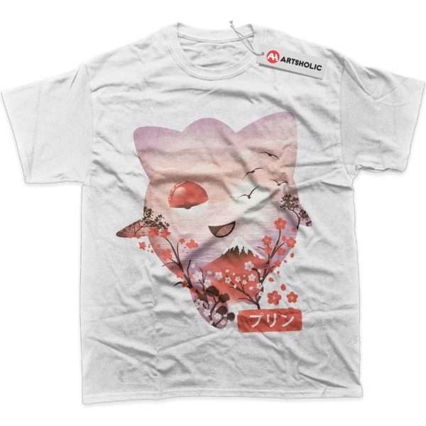 Jigglypuff Shirt, Pokemon Shirt, Anime Shirt, Graphic Tee