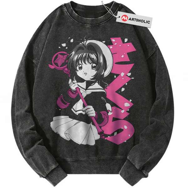 Sakura Kinomoto Sweatshirt, Cardcaptor Sakura Sweatshirt, Anime Sweatshirt, Vintage Sweatshirt