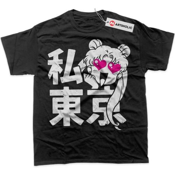 Usagi Tsukino Shirt, Sailor Moon Shirt, Anime Shirt, Graphic Tee