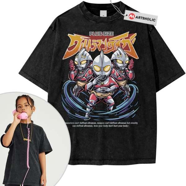 Ultraman Shirt For Kids, Anime Shirt For Kids, Vintage Tee For Kids